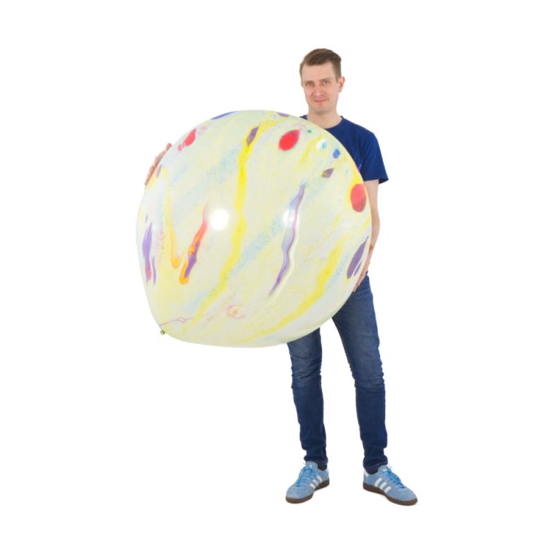 Giant Balloon Marble Design